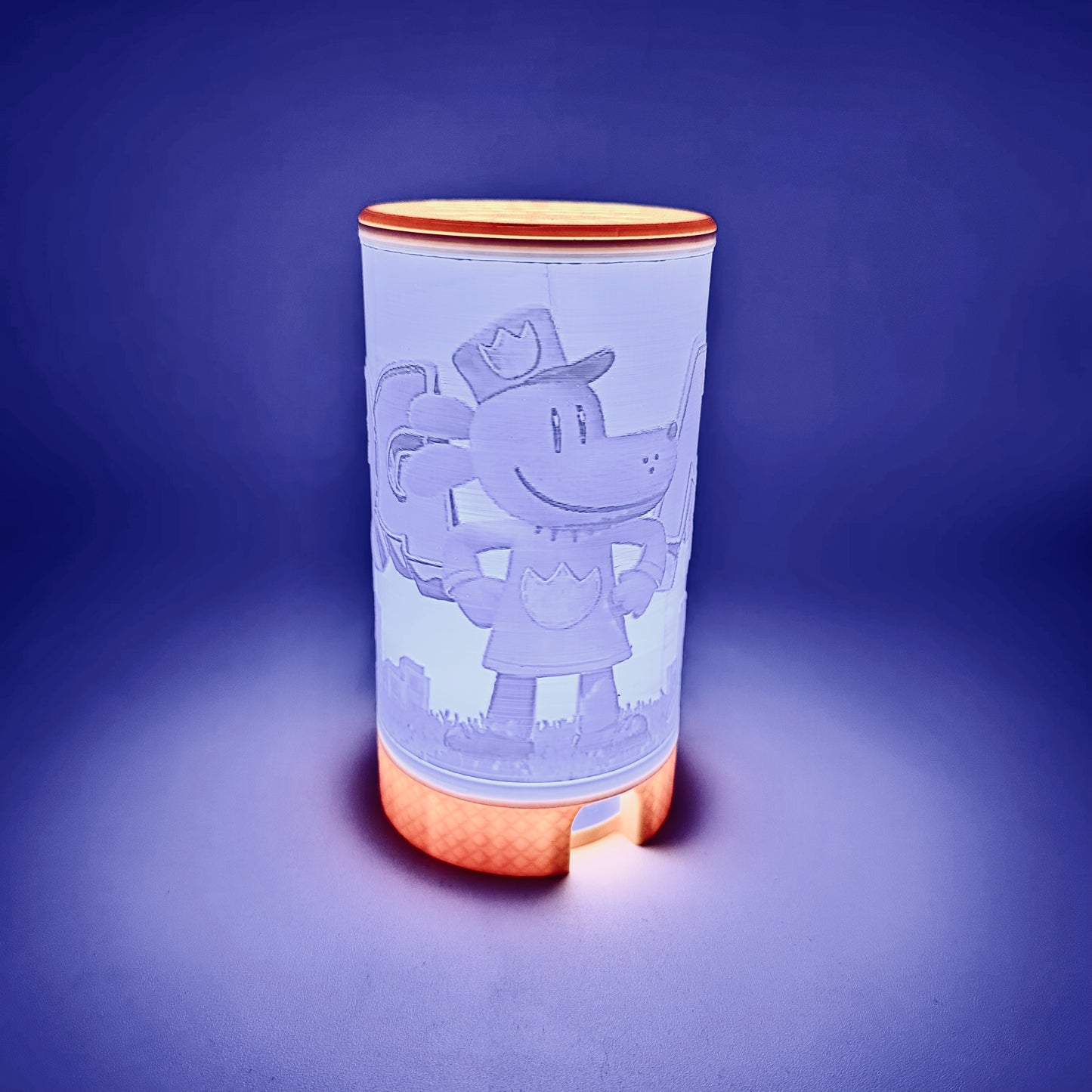 Dog Man Night Light