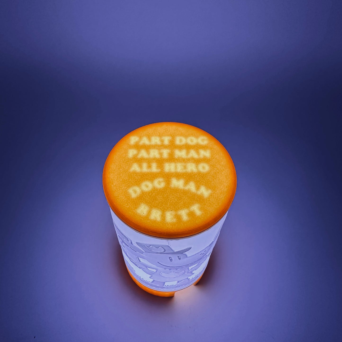 Dog Man Night Light